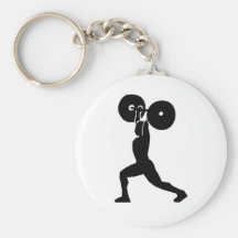 Weightlifting Gym Keychains