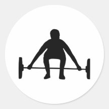 Weightlifting Sticker