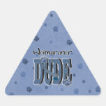 Weimaraner DUDE Sticker