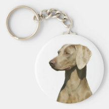 Weimaraner Keychain