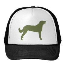 Weimaraner Long Coated Trucker Hats