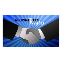 Weingarten Rights Business Cards