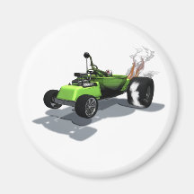 Weird Wheels Thing Mobile Magnet