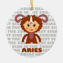Welcom Aries Zodiac Baby! Ornament