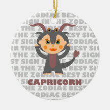 Welcome Capricorn Zodiac Baby! Ornament