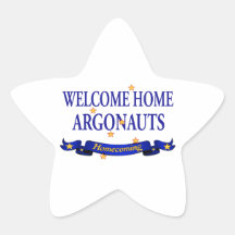 Welcome Home Argonauts Star Sticker