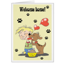 Welcome home! cards