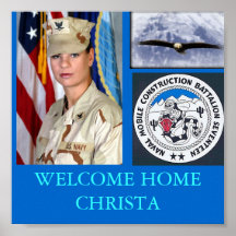 WELCOME HOME SOLDIER POSTERS