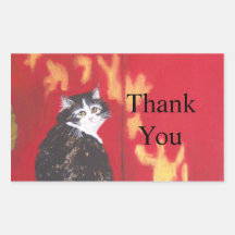Welcome Home Thank You Sticker