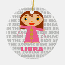 Welcome Libra Zodiac Baby! Ornaments