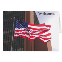 Welcome to America!  Congratualtions/Citizenship Cards