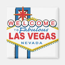 Welcome-to-Las-Vegas Fridge Magnet