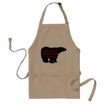 Welcome to the Bear Den Cookout Apron