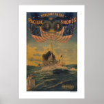 Welcome to the Pacific Shores. FlagshipConnecticut Poster