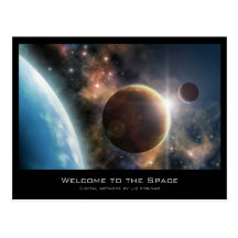 Welcome to the Space Post Card