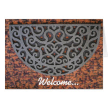 Welcome...to you new home card
