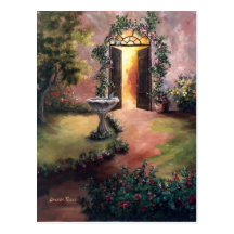 Welcoming Light Postcard