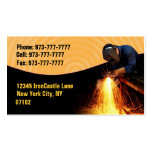 Welders Business Cards