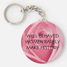 WELL-BEHAVED WOMEN - keychain