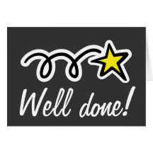Well done! Employee appreciation card