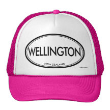 Wellington, New Zealand Mesh Hat