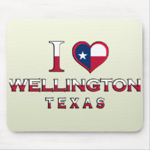 Wellington, Texas Mouse Pads