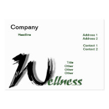 Wellness Business Card