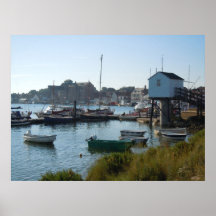 WELLS-NORFOLK COASTAL TOWN - UK PRINT