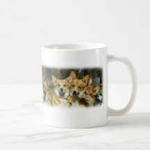 Welsh Corgi Group Coffee Mug