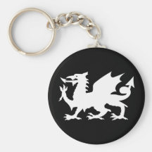 Welsh Dragon Keychains