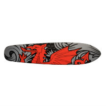 Welsh Dragon Skateboard Deck