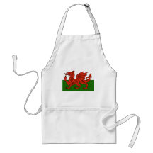 Welsh Flag Aprons