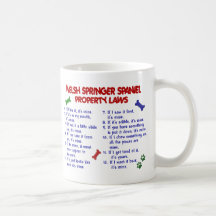 WELSH SPRINGER SPANIEL PL2 MUGS