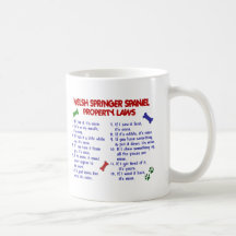 WELSH SPRINGER SPANIEL Property Laws 2 Mugs