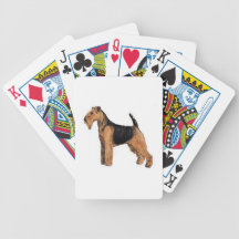 Welsh Terrier Dog Playing Cards