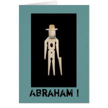 Wenskaart Abraham 50 jaar