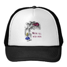 We're All Mad Here Mesh Hat