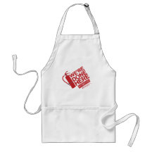 We're Done Here Apron