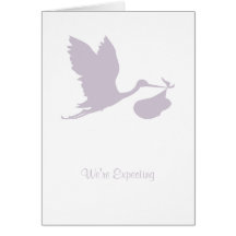 We're Expecting Card