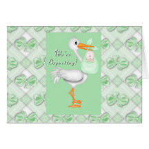 We're Expecting Greeting Card
