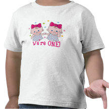 We're One Girls Birthday T-shirt