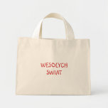 WESOLYCH SWIAT TOTE CANVAS BAGS