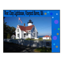 West Chop Lighthouse, Vineyard Haven, MA Post Cards