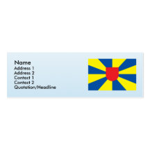 west flanders, Belgium Business Card Template