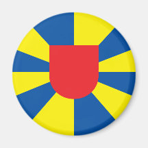 west flanders, Belgium Fridge Magnet