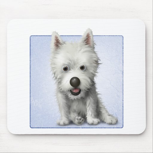 West Highland Terrier Mouse Mat