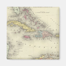 West Indies 13 Magnets