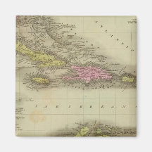 West Indies 23 Refrigerator Magnets
