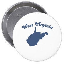 WEST VIRGINIA Blue State Pins