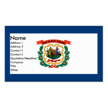 WEST VIRGINIA Business Cards